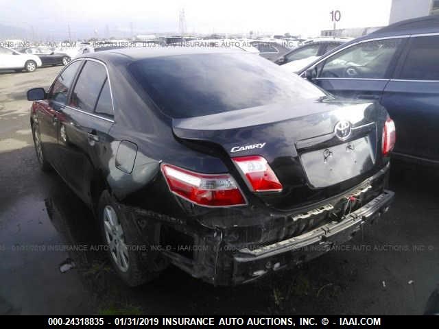 4T1BE46K97U621410 - 2007 TOYOTA CAMRY NEW GENERAT CE/LE/XLE/SE BLACK photo 3