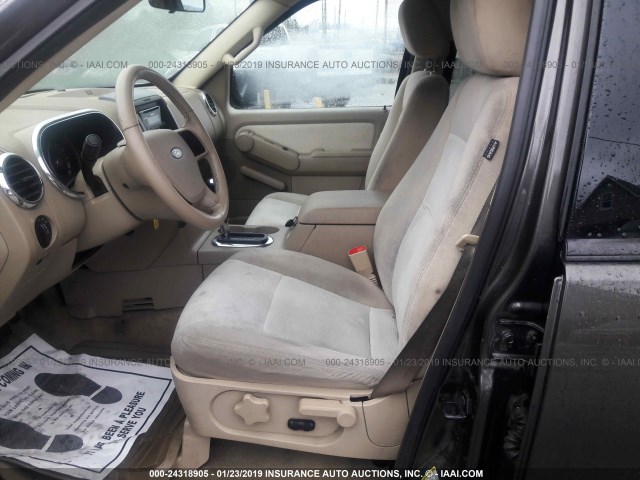 1FMEU73E77UA84259 - 2007 FORD EXPLORER XLT BROWN photo 5