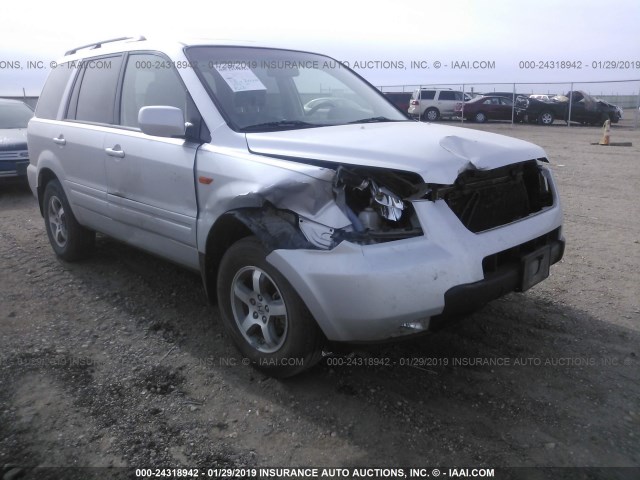 5FNYF18368B018943 - 2008 HONDA PILOT SE SILVER photo 6