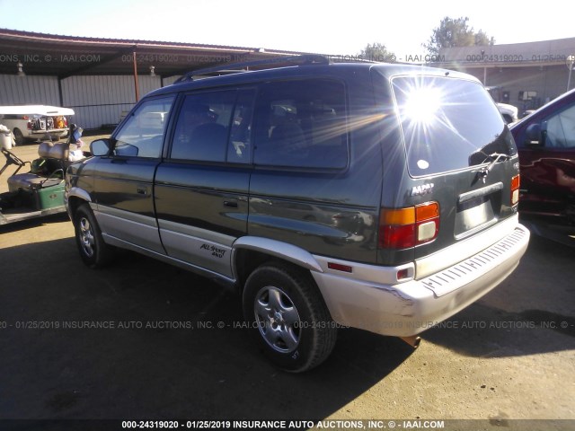 JM3LV5232W0839196 - 1998 MAZDA MPV WAGON GREEN photo 3