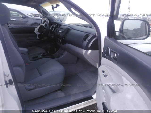 5TETX22N17Z321472 - 2007 TOYOTA TACOMA ACCESS CAB თეთრი ფოტო 5