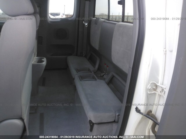 5TETX22N17Z321472 - 2007 TOYOTA TACOMA ACCESS CAB თეთრი ფოტო 8