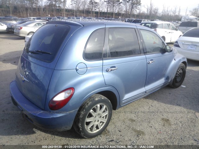 3A4FY58B27T541452 - 2007 CHRYSLER PT CRUISER TOURING BLUE photo 4