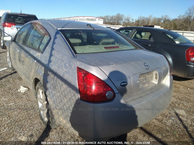 1N4BA41E95C851247 - 2005 NISSAN MAXIMA SE/SL SILVER photo 3