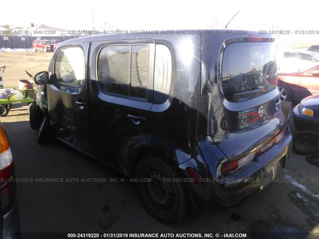 JN8AZ2KR3BT213886 - 2011 NISSAN CUBE S/SL/KROM BLACK photo 3