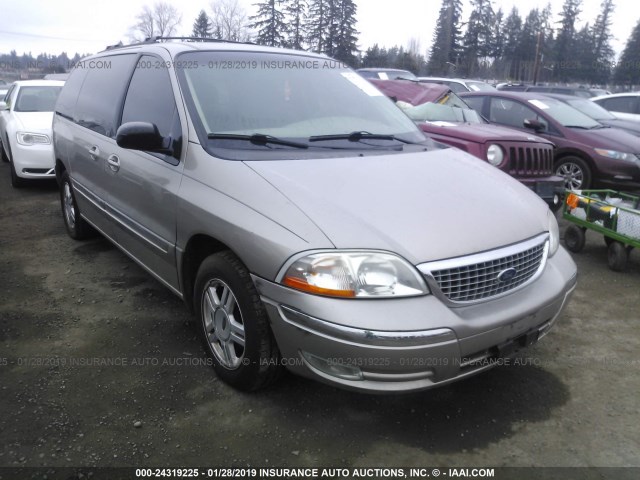 2FMDA56492BB84695 - 2002 FORD WINDSTAR SEL GOLD photo 1