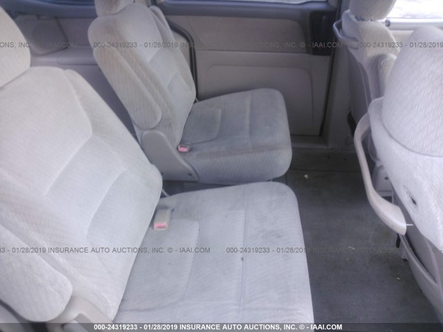 2HKRL18522H532599 - 2002 HONDA ODYSSEY LX BROWN photo 8