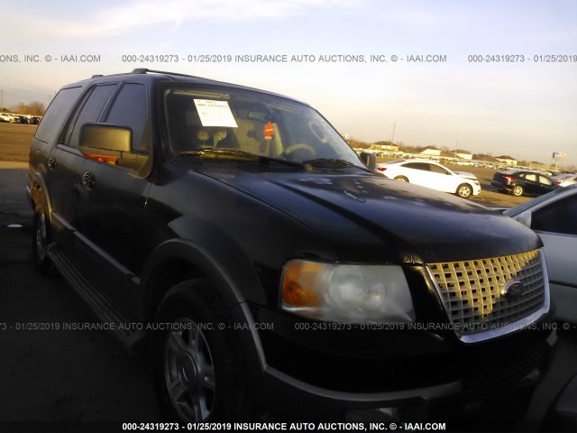 1FMPU17L24LA37365 - 2004 FORD EXPEDITION EDDIE BAUER BLACK photo 1