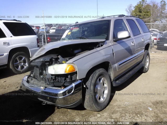 1GKEK13T74R187626 - 2004 GMC YUKON TAN photo 2