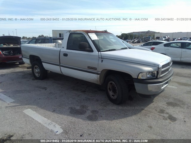 1B7KC26C5TS717127 - 1996 DODGE RAM 2500 WHITE photo 1