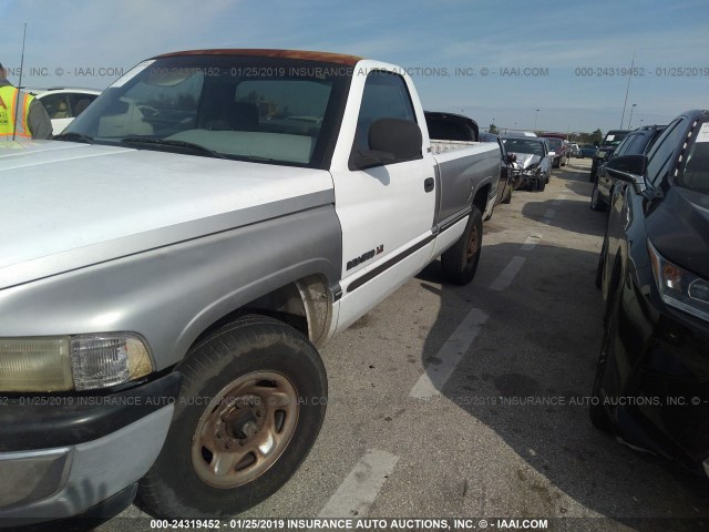 1B7KC26C5TS717127 - 1996 DODGE RAM 2500 WHITE photo 6