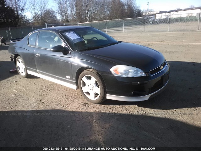 2G1WL16C579419222 - 2007 CHEVROLET MONTE CARLO SS შავი ფოტო 1