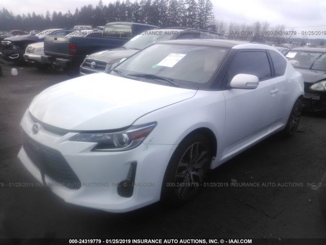 JTKJF5C78E3082325 - 2014 TOYOTA SCION TC თეთრი ფოტო 2