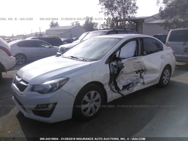 JF1GJAA62FH010369 - 2015 SUBARU IMPREZA WHITE photo 2