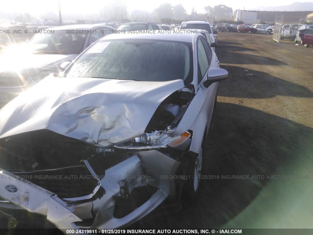 3FA6P0G7XGR202627 - 2016 FORD FUSION S SILVER photo 2