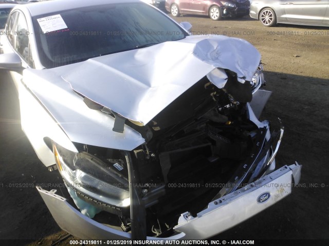 3FA6P0G7XGR202627 - 2016 FORD FUSION S SILVER photo 6