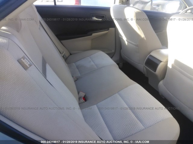 4T1BF1FK2CU628379 - 2012 TOYOTA CAMRY SE/LE/XLE 浅蓝色 照片 8