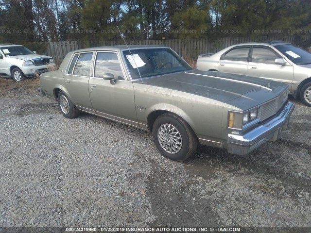 1G3AM69A5DM519857 - 1983 OLDSMOBILE CUTLASS SUPREME BROUGHAM GREEN photo 1