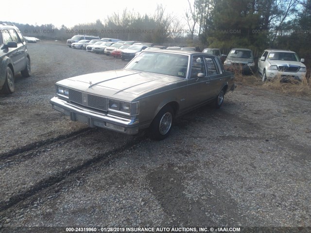 1G3AM69A5DM519857 - 1983 OLDSMOBILE CUTLASS SUPREME BROUGHAM GREEN photo 2