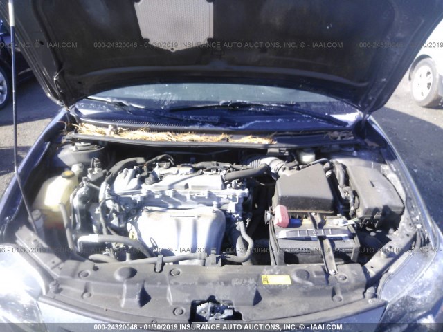 JTKJF5C7XC3040154 - 2012 TOYOTA SCION TC ნაცრისფერი ფოტო 10