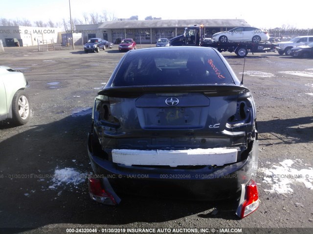 JTKJF5C7XC3040154 - 2012 TOYOTA SCION TC ნაცრისფერი ფოტო 6