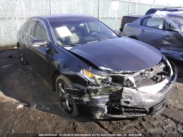 19UUA9F50BA001735 - 2011 ACURA TL GRAY photo 1