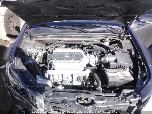 19UUA9F50BA001735 - 2011 ACURA TL GRAY photo 10