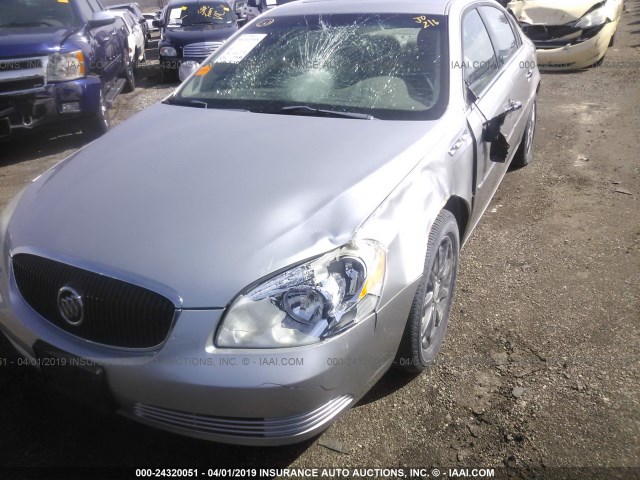 1G4HD57236U243102 - 2006 BUICK LUCERNE CXL SILVER photo 6