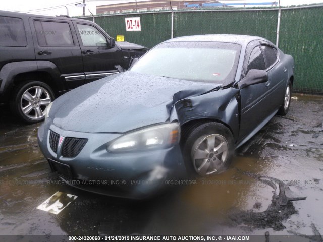 2G2WP552461170294 - 2006 PONTIAC GRAND PRIX BLUE photo 2