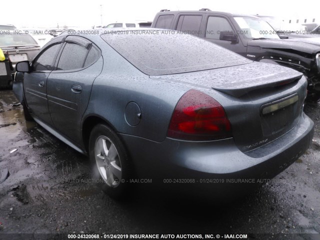 2G2WP552461170294 - 2006 PONTIAC GRAND PRIX BLUE photo 3