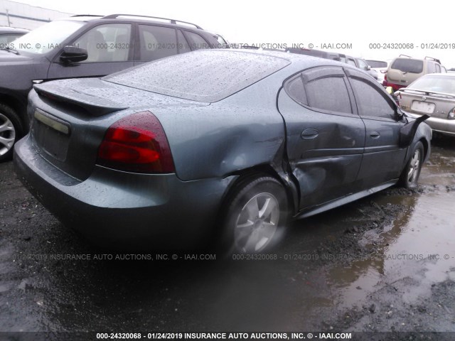 2G2WP552461170294 - 2006 PONTIAC GRAND PRIX BLUE photo 4