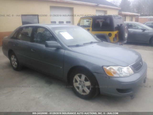 4T1BF28B71U177367 - 2001 TOYOTA AVALON XL/XLS GRAY photo 1