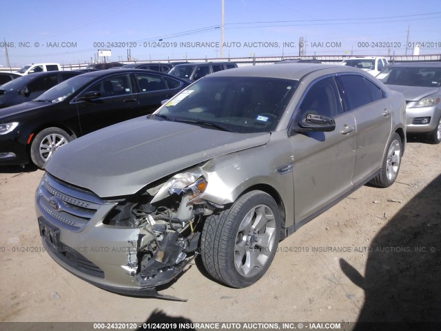 1FAHP2EW0BG104396 - 2011 FORD TAURUS SEL Pewter photo 2