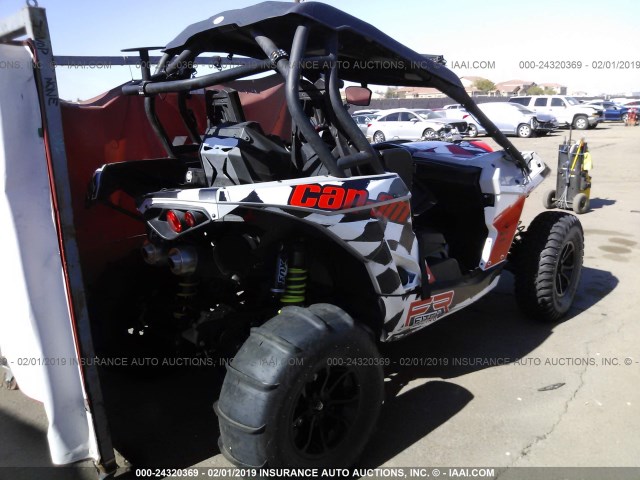 3JBPDAR27GJ001090 - 2016 CAN-AM MAVERICK 1000R 1000R TURBO SILVER photo 4