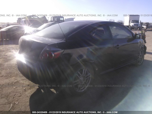 JTKDE167690288447 - 2009 TOYOTA SCION TC BLACK photo 4