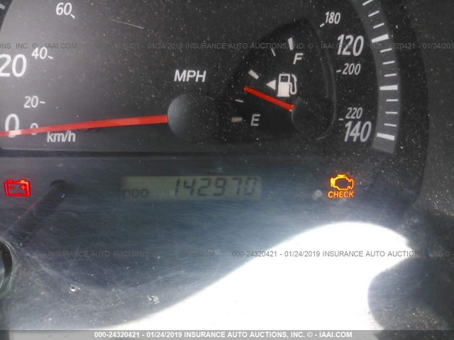 JTDBE30K130181272 - 2003 TOYOTA CAMRY LE/XLE BLUE photo 7