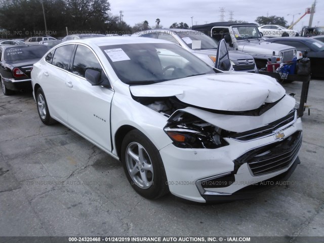 1G1ZB5ST2GF305926 - 2016 CHEVROLET MALIBU LS Weiß Foto 1