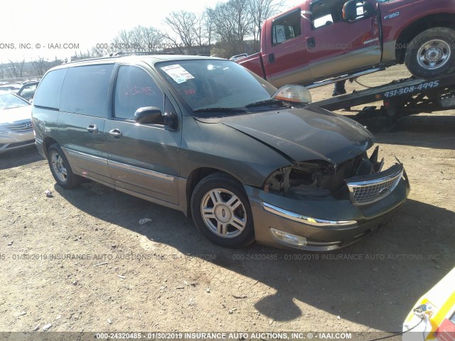 2FMZA53443BB06336 - 2003 FORD WINDSTAR SEL GREEN photo 1