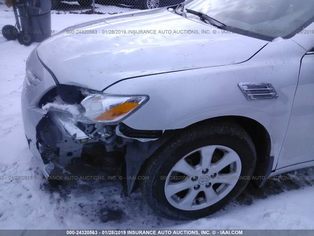 4T1BE46K97U093609 - 2007 TOYOTA CAMRY NEW GENERAT CE/LE/XLE/SE SILVER photo 6