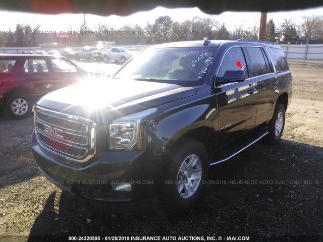 1GKS1AKC0HR305268 - 2017 GMC YUKON SLE GRAY photo 2