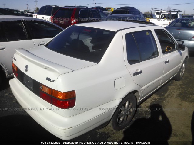 3VWSB81H6VM046732 - 1997 VOLKSWAGEN JETTA GLS WHITE photo 4