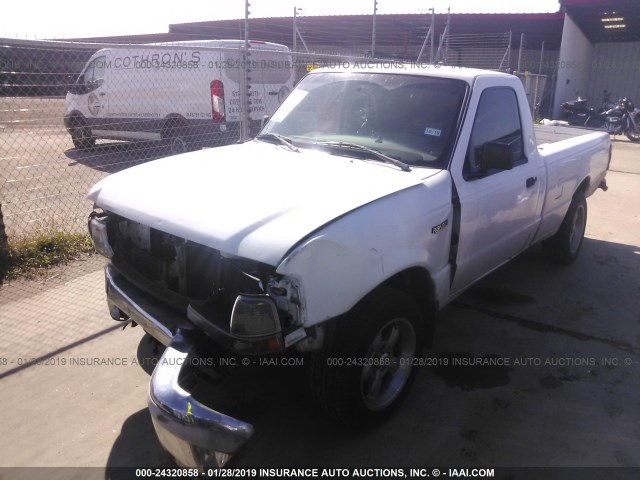 1FTYR10V5XPA26248 - 1999 FORD RANGER WHITE photo 2