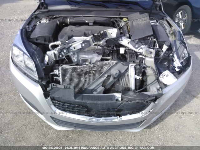 1G11B5SA6GF120127 - 2016 CHEVROLET MALIBU LIMITED LS SILVER photo 10