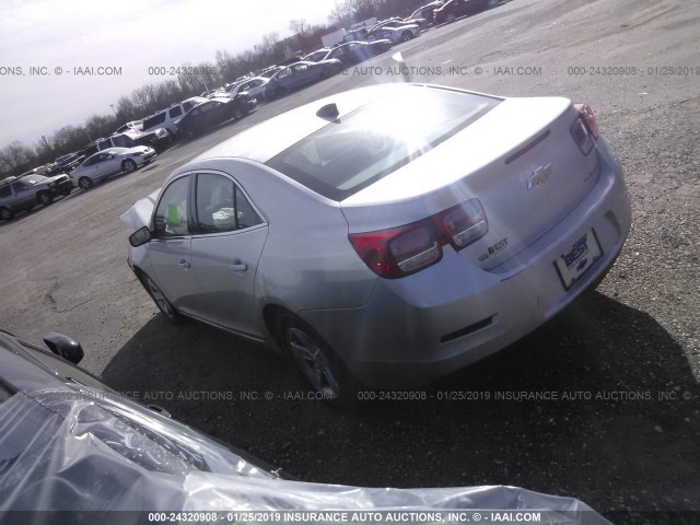 1G11B5SA6GF120127 - 2016 CHEVROLET MALIBU LIMITED LS SILVER photo 3