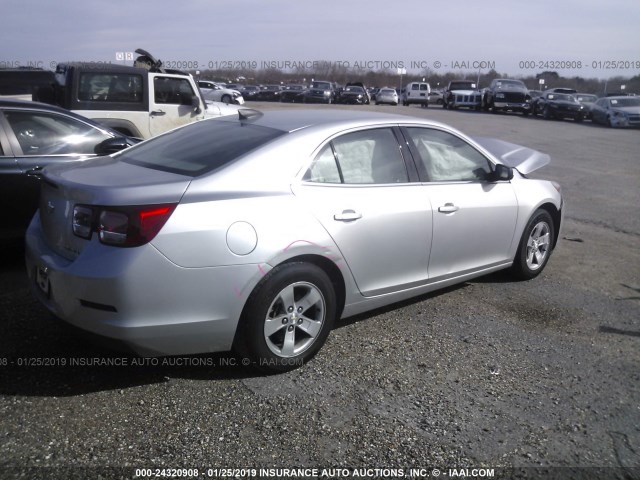 1G11B5SA6GF120127 - 2016 CHEVROLET MALIBU LIMITED LS SILVER photo 4