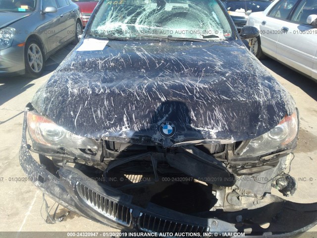 WBAVD53537A007542 - 2007 BMW 335 XI BLUE photo 6