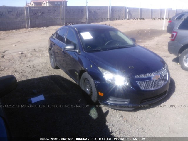 1G1PC5SH4B7221707 - 2011 CHEVROLET CRUZE LS 蓝色 照片 1