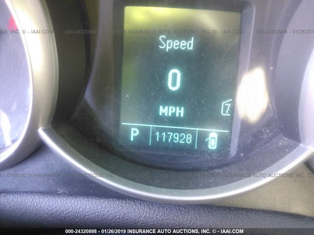 1G1PC5SH4B7221707 - 2011 CHEVROLET CRUZE LS 蓝色 照片 7