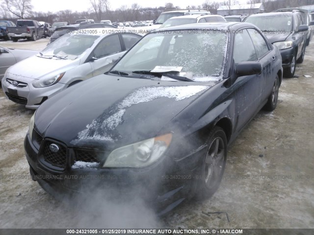 JF1GD61607H522282 - 2007 SUBARU IMPREZA 2.5I BLACK photo 2