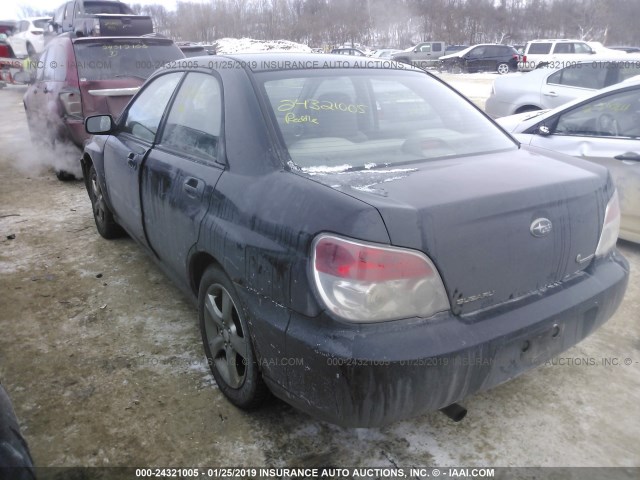 JF1GD61607H522282 - 2007 SUBARU IMPREZA 2.5I BLACK photo 3